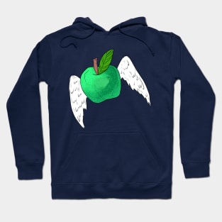 Angel Apple Green 2 Hoodie